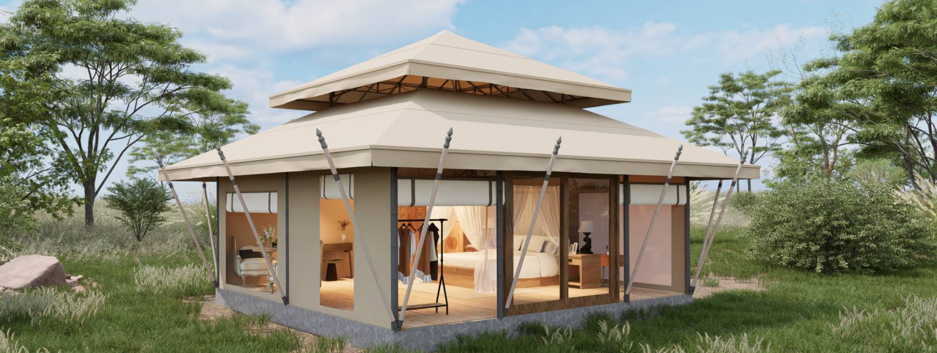 宜昌户外野奢帐篷